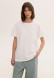 Beige basic T-shirt (fabric density 190 g)